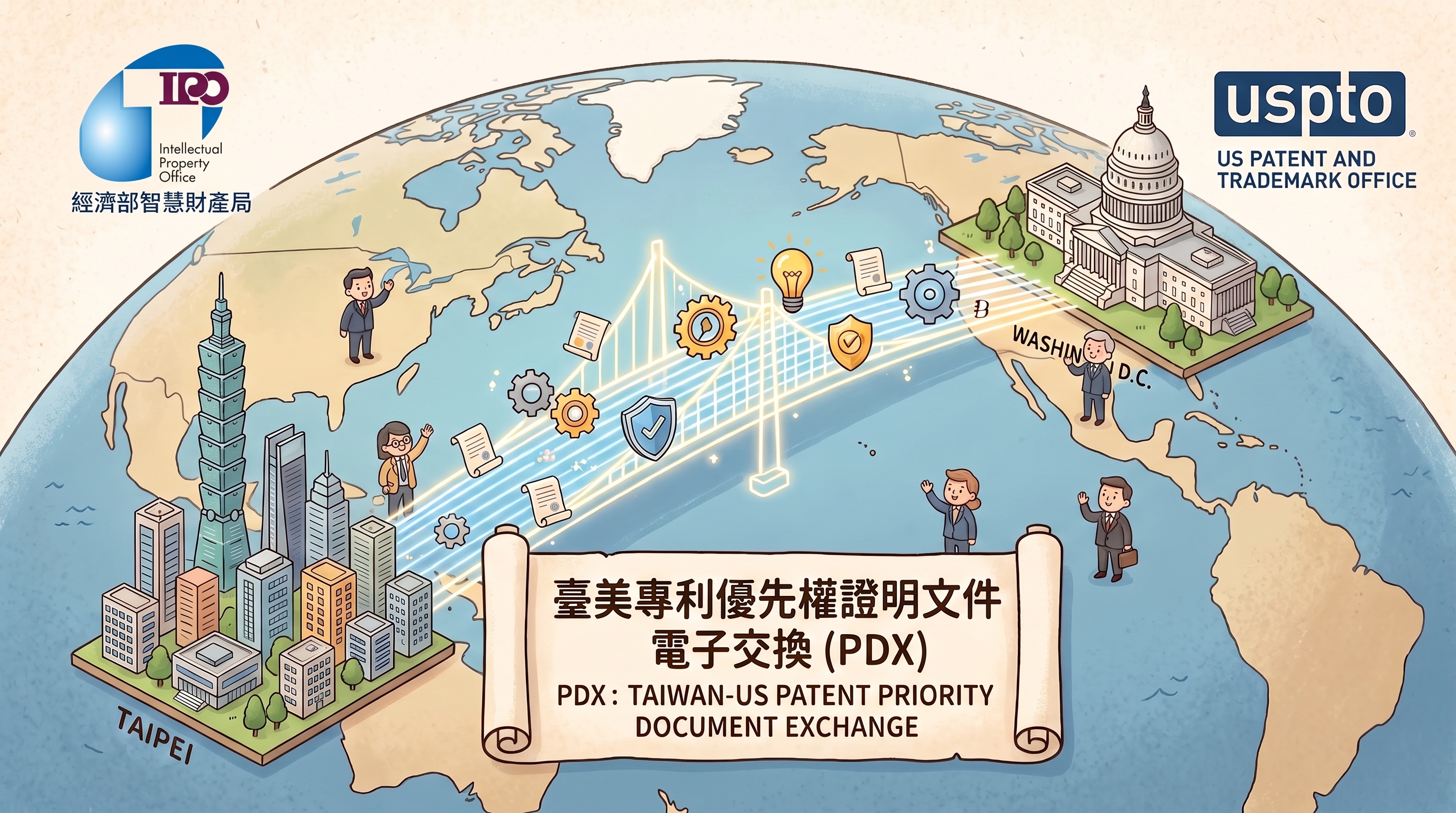 臺美專利審查合作邁入新階段❗❗